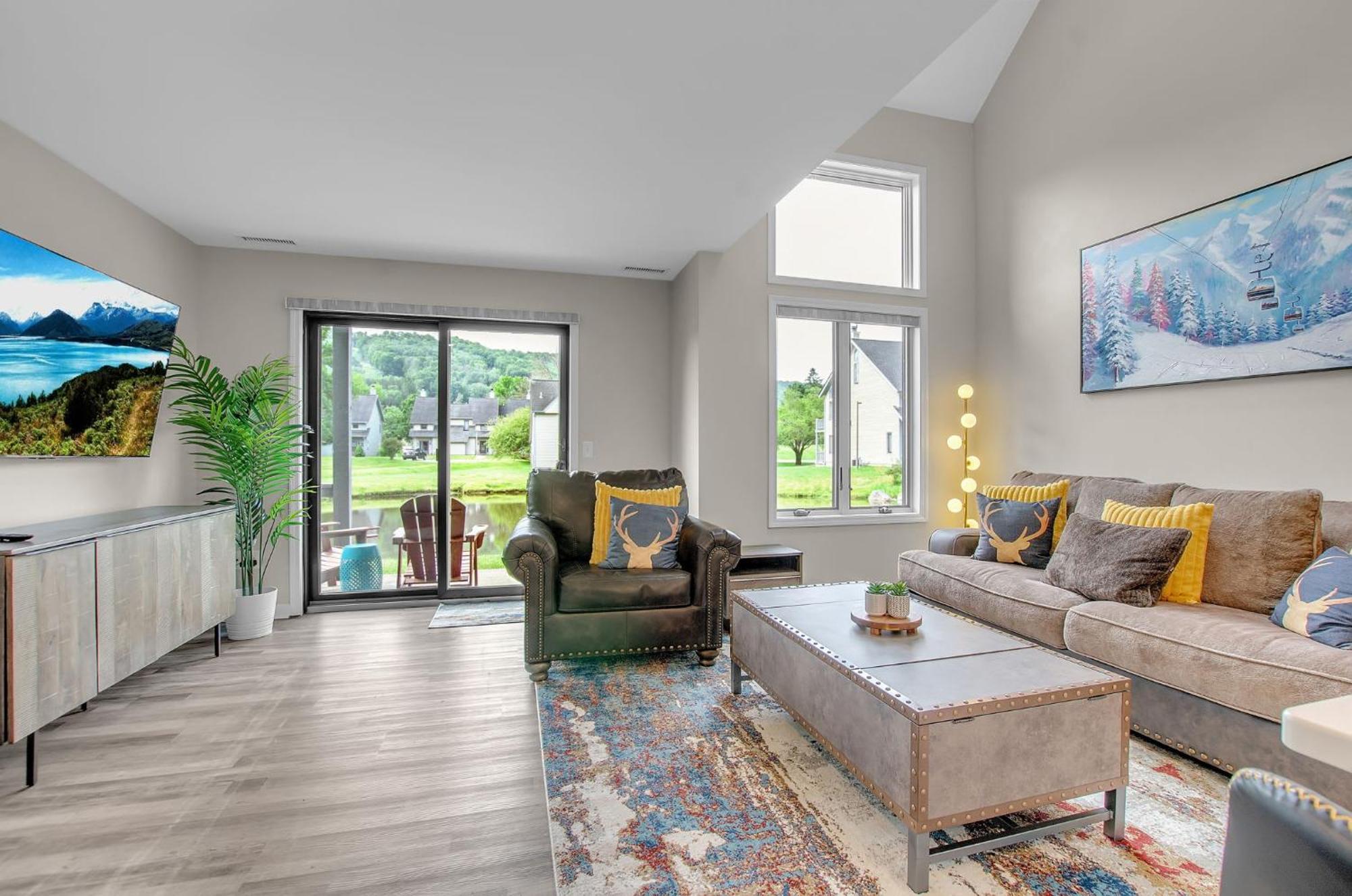 Family Townhouse With Fireplace Ellicottville Exterior foto